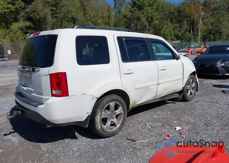 2012 Honda Pilot Ex-L z USA, uszkodzony, nr VIN 5FNYF4H68CB068831